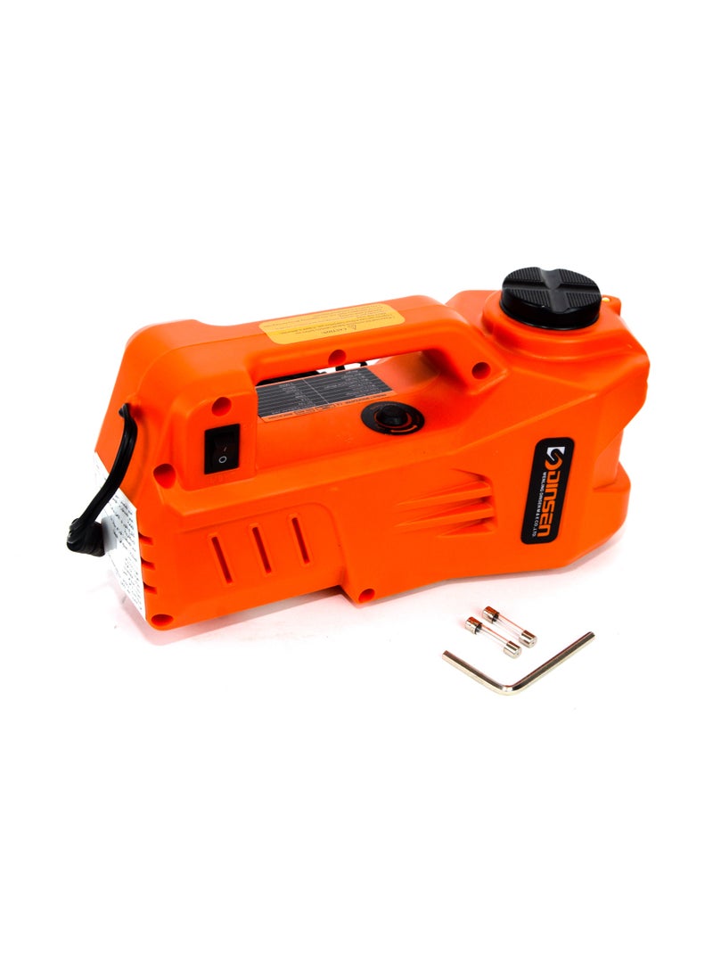 Electric Hydraulic Jack , 3 Ton Hydraulic 12V Car Floor Jack with long cord ( Max height 360mm) - Image 1